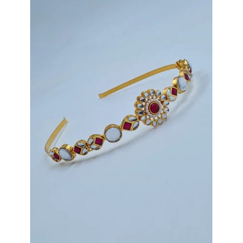 Ladies Shishpatti Band - Color: Golden