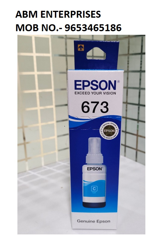 Epson 673 Cyan ink Bottle