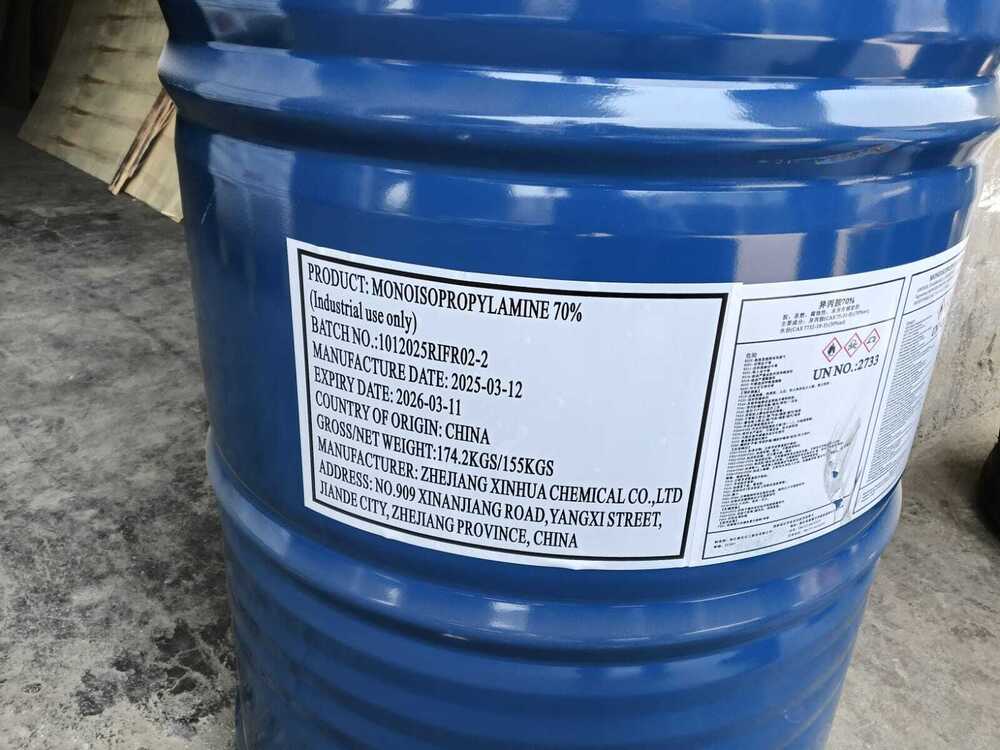 78-96-6 Mono Isopropyl Amine - Grade: Industrial Grade