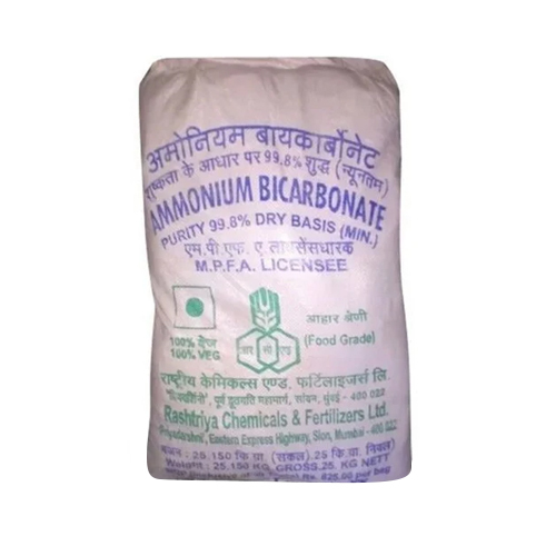 1066-33-7 Food Grade Ammonium Bicarbonate - Physical Form: Powder