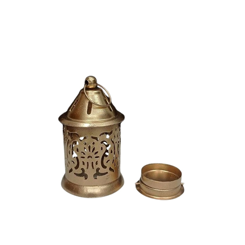 Metal Lantern Set Of 2 With Tea Light