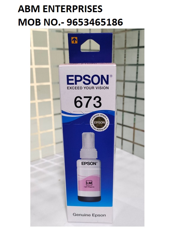 Epson 673 Light Magenta ink Bottle