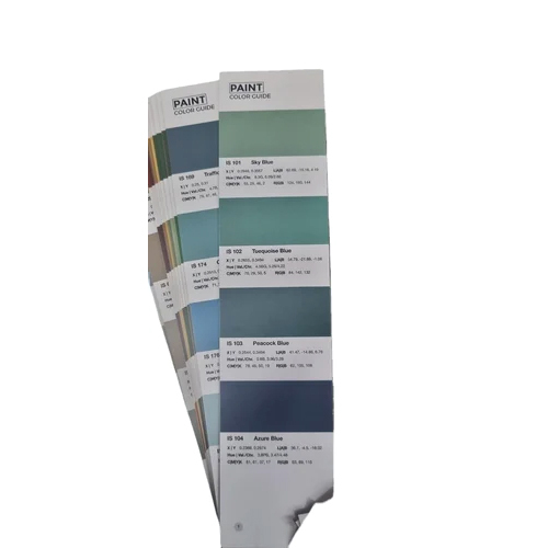 Paint Shade Card