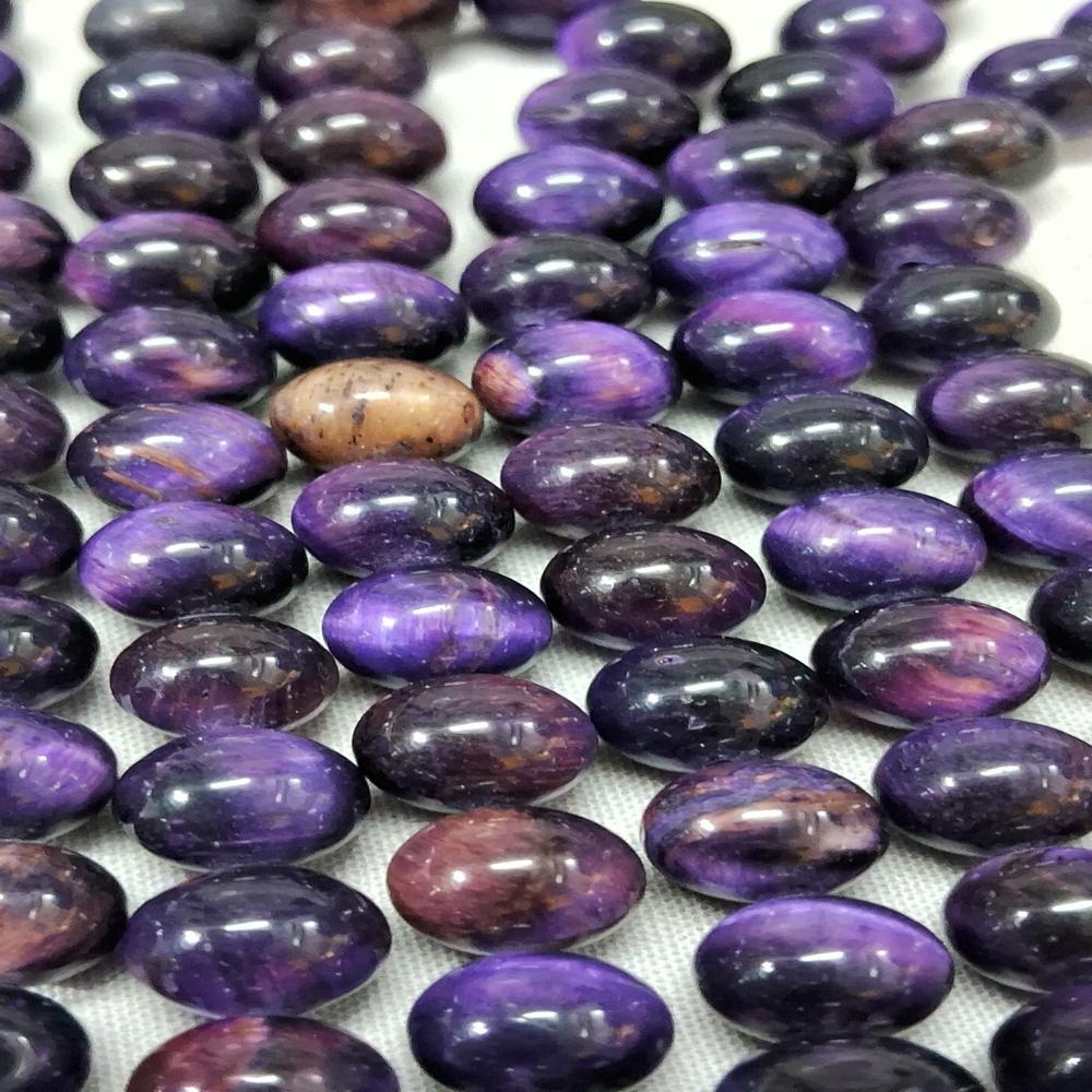 Tiger Eye Purple AAA Crystal Beads