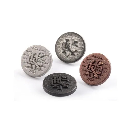Metal Buttons For Jeans - Color: Multicolor