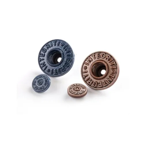 Marble Finish Button And Rivets For Jeans - Color: Customized