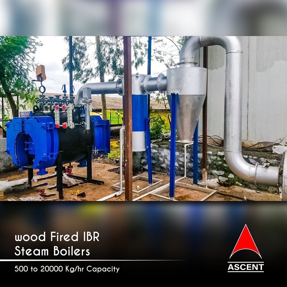 Coal Fired 100 Kg/hr Steam Boiler IBR