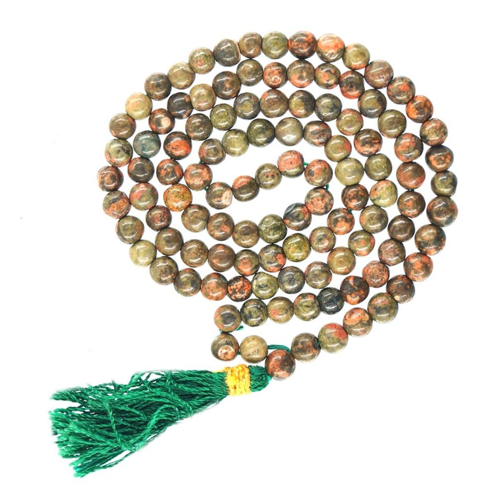 Unakite AAA Crystal Beads