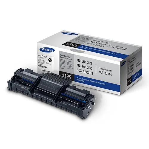 Samsung 119 Toner Cartridge - Color: Black