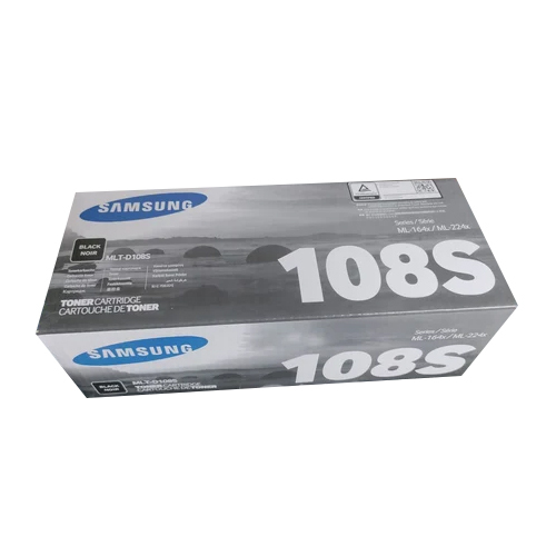 Samsung 108 Toner Cartridge - Color: Black