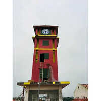 School Tower Clock - Color: White