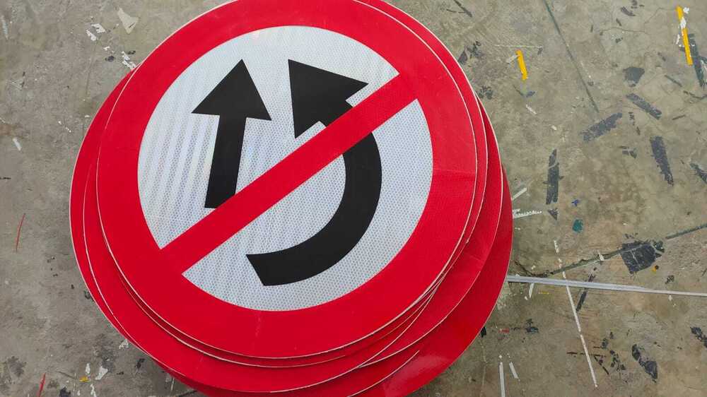 Retro Reflective Sign Board - High-quality Metal Various Sizes Available | Waterproof Low Light Visibility Warranty Included