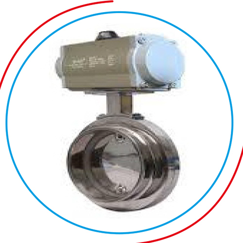 TC End Butterfly Valve Actuated