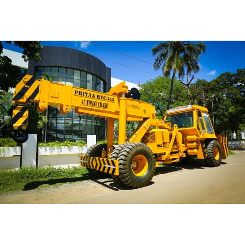 Priyaa Rtc 345 45 T Mobile Hydraulic Crane - Application: Construction