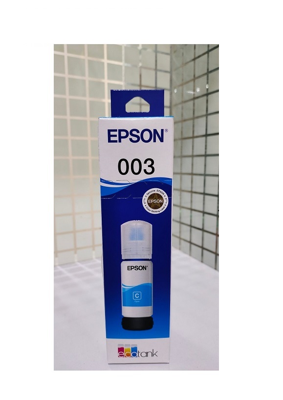 Epson 003 Cyan Ink Bottle