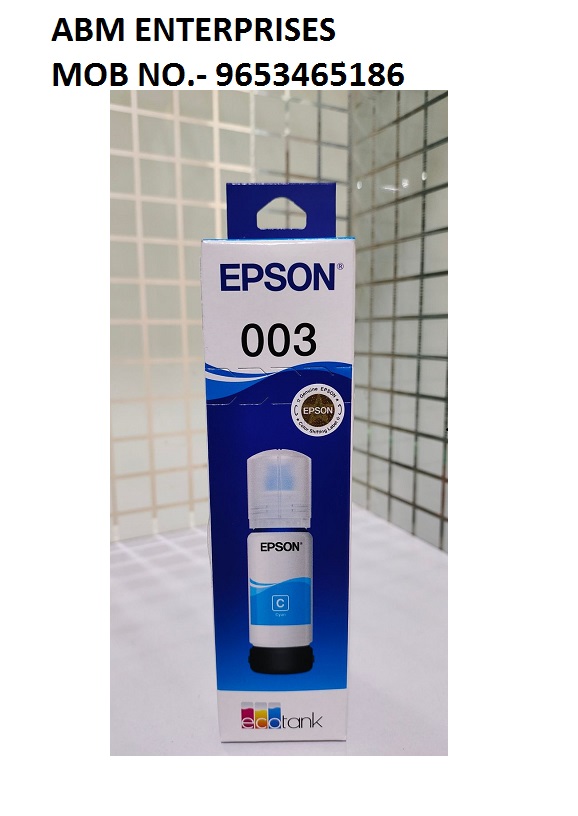 Epson 003 Cyan Ink Bottle