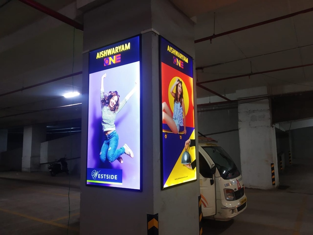 LED Display Flange