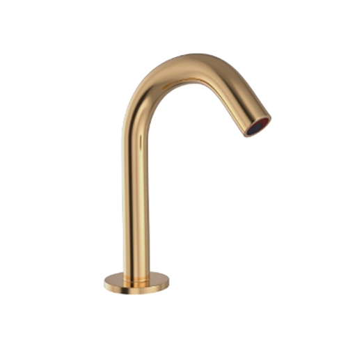 SNR-GLD-51445PK Auric Gold Blush Deck Mounted Sensor Faucet