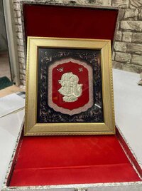 Radha Krishna frame with attachi.