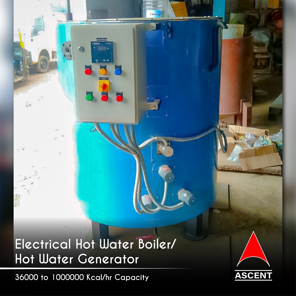 Electric Hot Water Boilers / Generator - Color: White