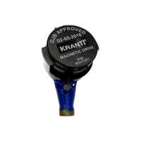 15 Mm Djb Approved Kranti Water Meter - Color: Black
