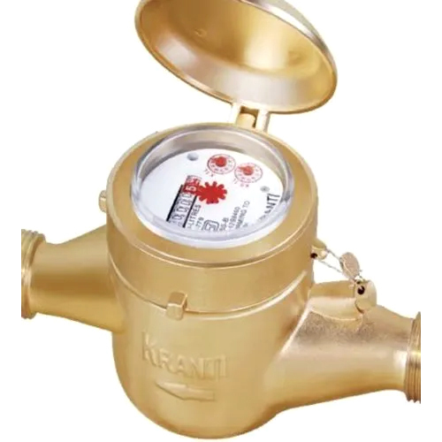 Class A Kranti Water Brass Water Meter