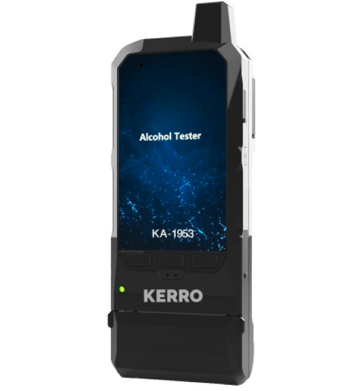 Alcohol Breath Analyzer with Camera & Printer