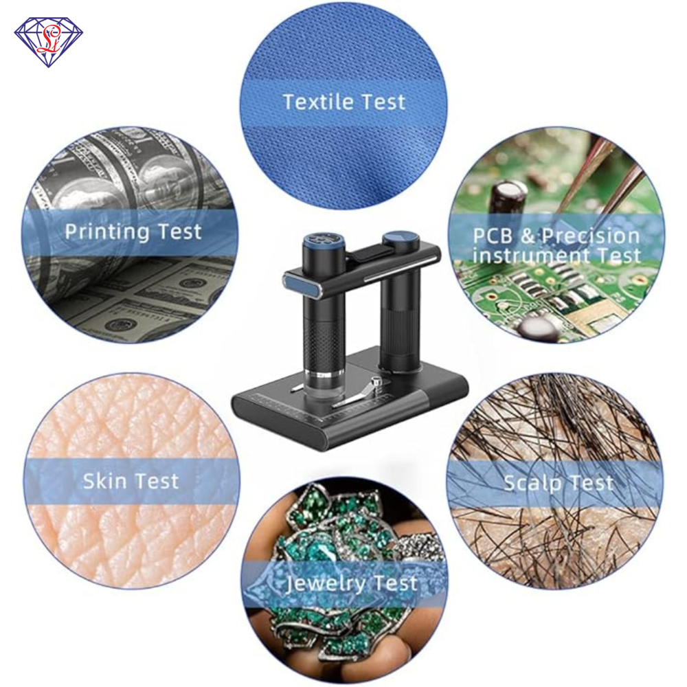 Wi-fi Digital Microscope - Color: Black