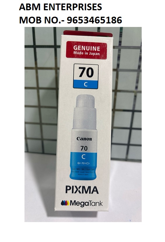 Canon Pixma 70 Cyan Ink Bottle