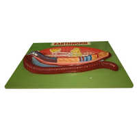 Earthworm Zoology Models - Color: White