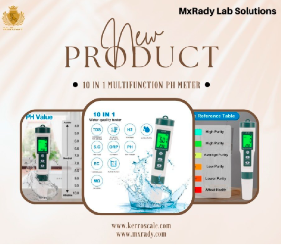 10 IN 1 MULTIFUNCTION PH METER