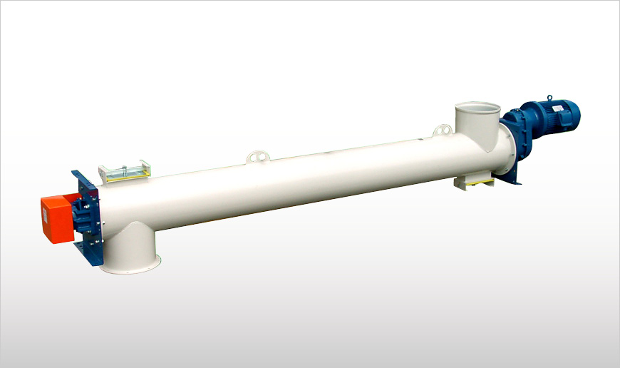 Cattle Feed Screw Conveyor - Color: White