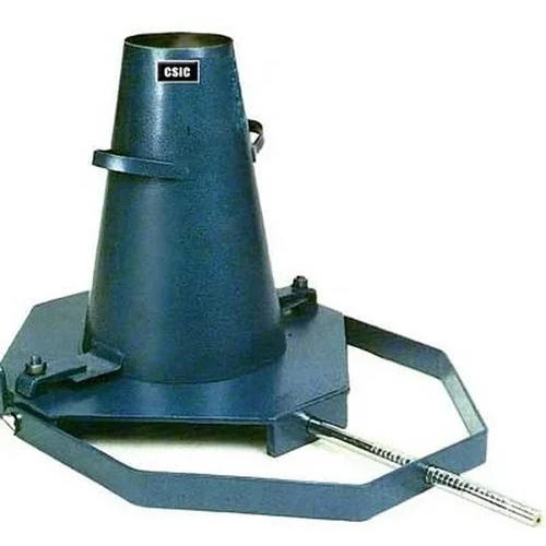 Cast Iron Slump Cone Apparatus - Color: Blue