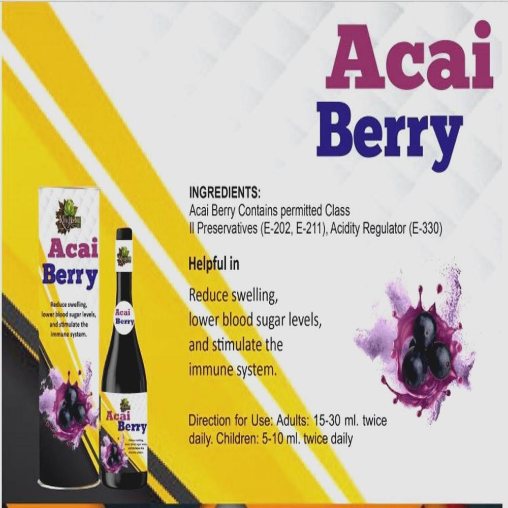 Natural acai berry juice bulk 1000ML