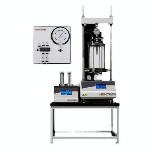 Triaxial Cell Test Apparatus - Material: Mild Steel