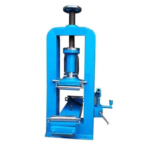Hand Operated Flexure Testing Machine - Color: Blue