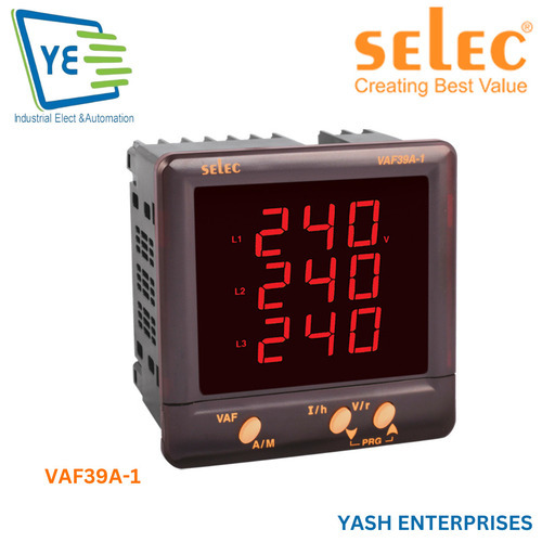 LED VAF Meter 3 96X96mm