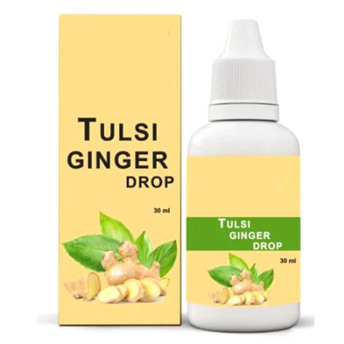 Organic Tulsi Ginger Drop 25ML