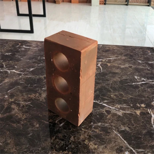 बहुरंगीन तार काटी गई अनावरण ईंटें