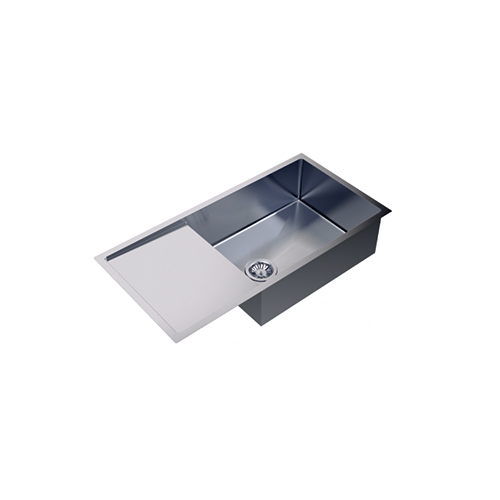 1mm Micro R10 Single Bowl With Drainer