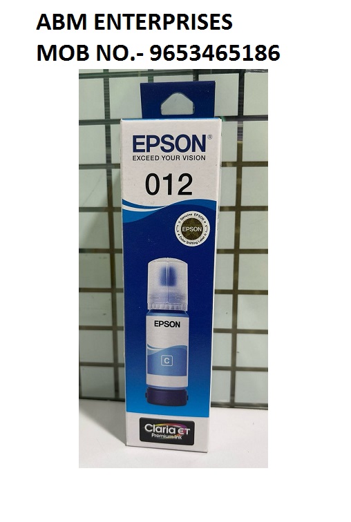 Epson 012 Cyan Ink Bottle