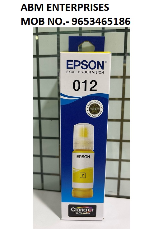 Epson 012 Yellow Ink Bottle