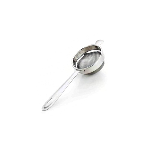 Tea Strainer SS Patti Handle Double Mesh