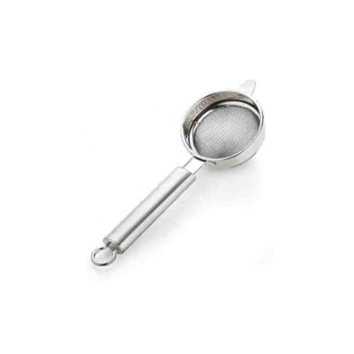 Tea Strainer Pipe Handle Double Mesh