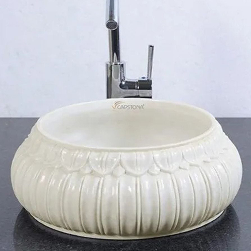 Round Counter Table Top Wash Basin