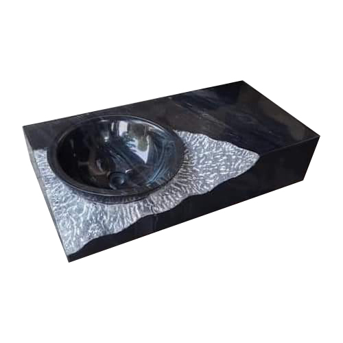 Black Counter Table Top Wash Basin