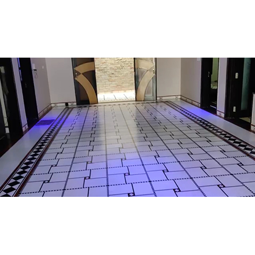 Marble Designer Flooring - Color: Multicolor