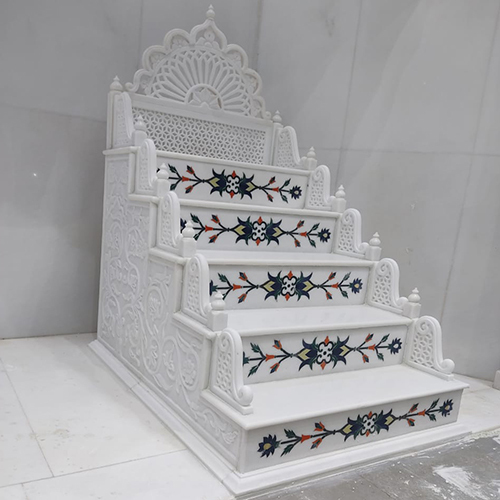 White Marble Masjid Mimber