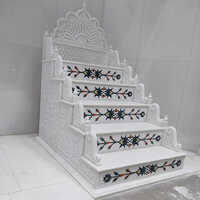 White Marble Masjid Mimber