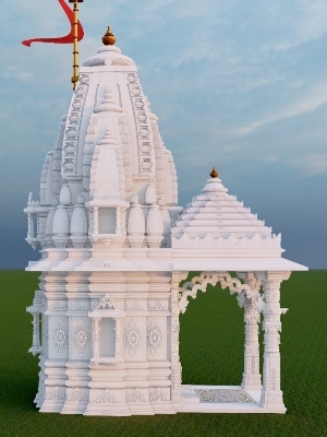 Marble Outdoor Temple